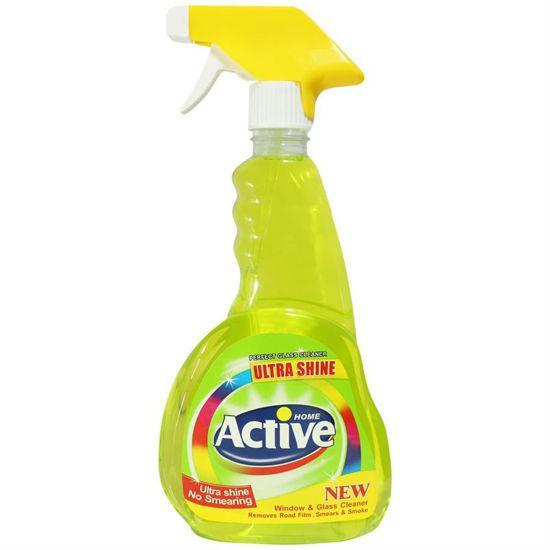 Средство для очистки стекол и зеркал Active Лайм 500 мл., флакон с дозатором