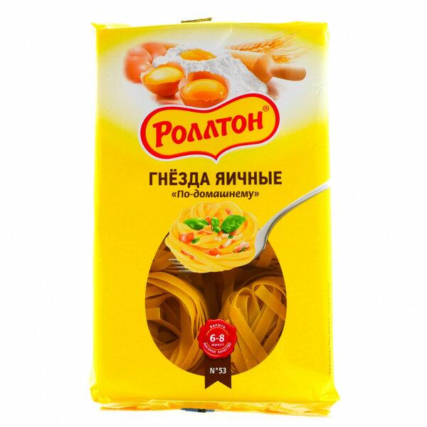 Лапша Роллтон гнезда 400 гр., флоу-пак