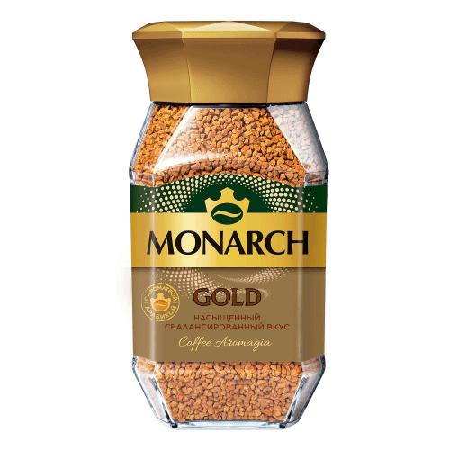 Кофе растворимый Monarch Gold 95 гр., стекло