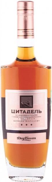 Коньяк Цитадель российский трехлетний 500 мл., стекло