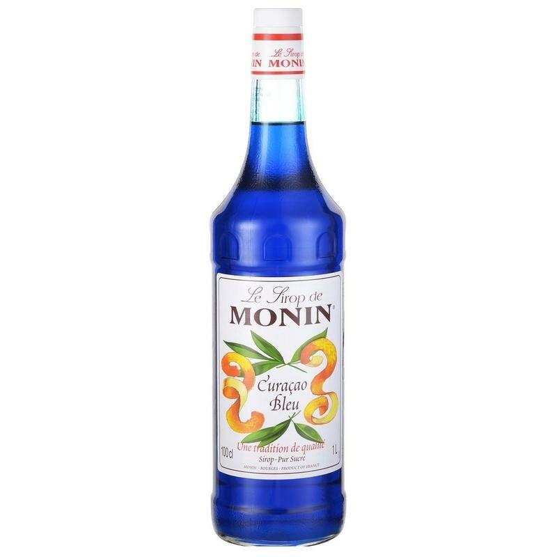 Сироп Monin Блю Кюрасао, 1 л., стекло