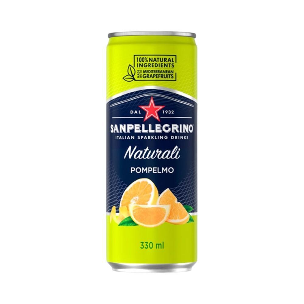 Напиток газированный Sanpellegrino грейпфрут 330 мл., ж/б