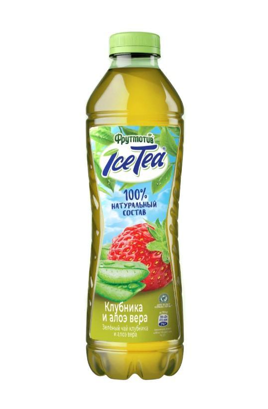Чай холодный Ice Tea клубника алоэ вера 500 мл., ПЭТ