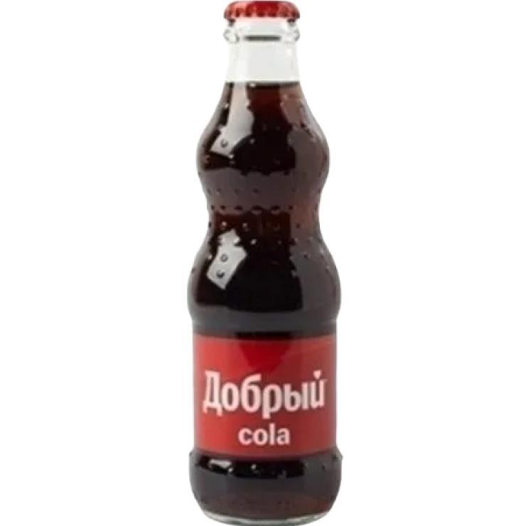 Напиток газированный Добрый Кола 250 мл., стекло