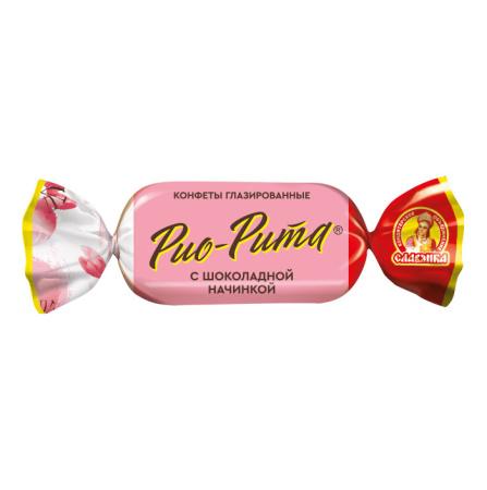 Конфеты Рио-Рита гл.с шок.начинкой 1кг х6 (40894)