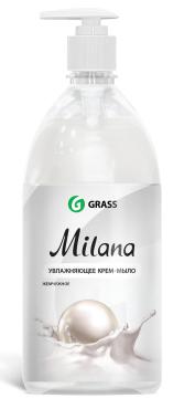 Крем-мыло Grass Milana Жемчужное жидкое увлажняющее 1 л