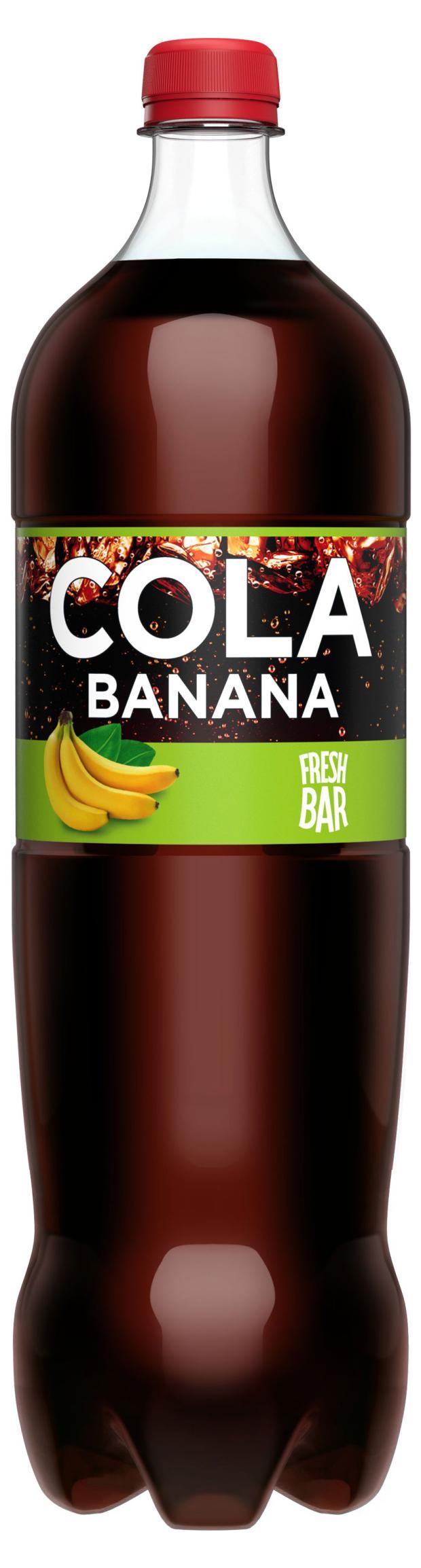 Напиток Fresh Bar Cola Banana газированный 1,5 л., ПЭТ