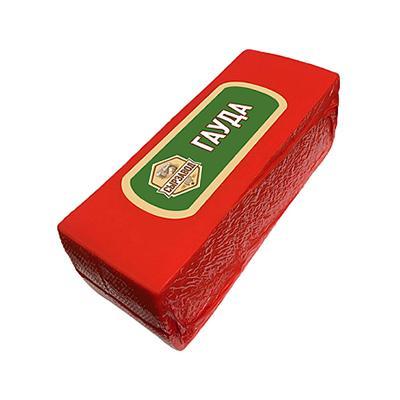 Сыр Сырзавод Гауда 45% брус 3 кг., пленка