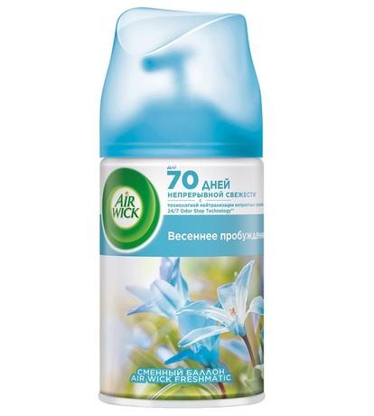 Аэрозоль AirWick Freshmatic Pure Весеннее пробуждение сменный баллон 250 мл.