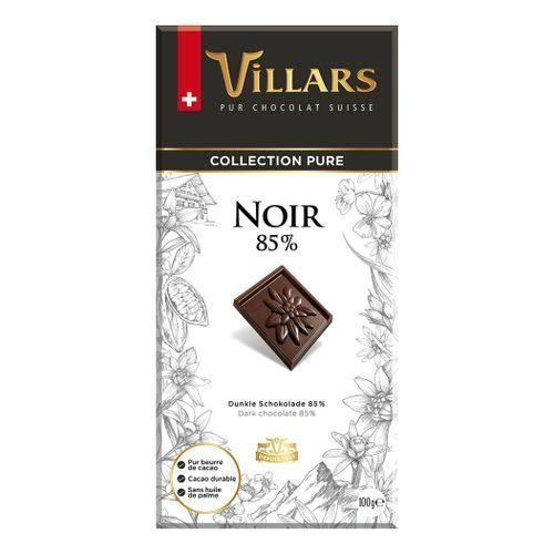 Шоколад VILLARS горький 85% 100 гр., картон