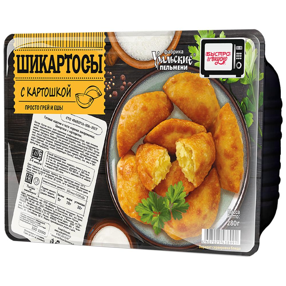 Шикартосы Быстро&вкусно с картофелем 280 гр., ПЭТ