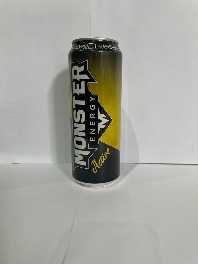 Напиток энергетический Monster Желтый Active энерго 500 мл., ж/б