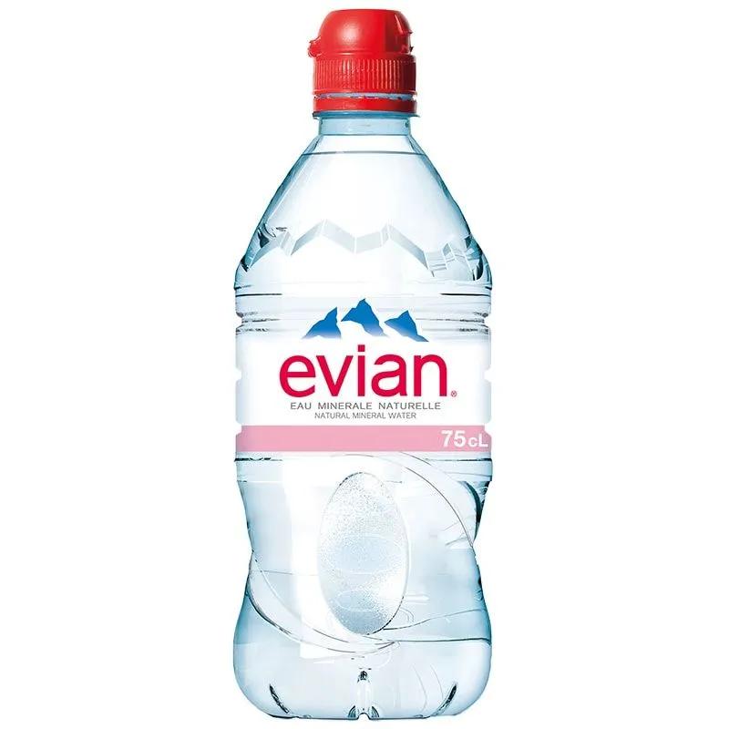 Вода негазированная Evian минеральная 750 мл., ПЭТ