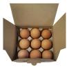 Яйцо куриное Птицеферма Федоровская Фермерское столовое отборное С0, 9 штук, картон