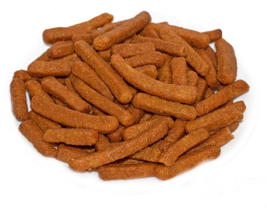 Чипсы хлебные Лутовские Сало с горчицей 500 гр., флоу-пак