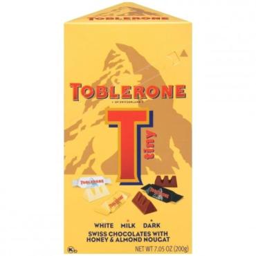 Шоколад Toblerone Tini Mix, 200 гр., картонная коробка