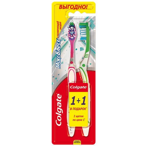 Зубная щетка Colgate средняя, блистер