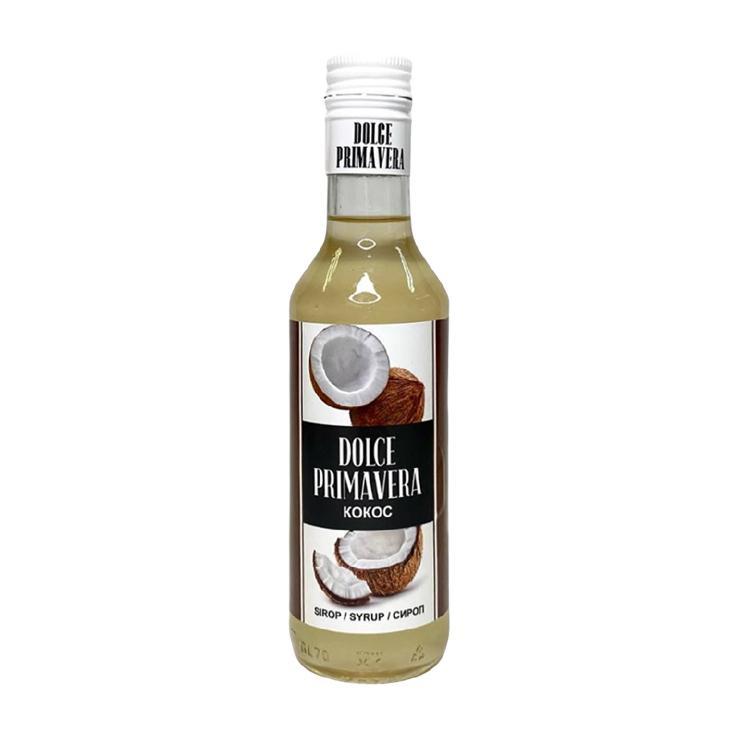 Сироп Dolce Primavera кокос 250 мл., стекло