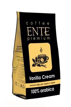 Кофе Vanilla Cream, молотый coffee ENTE, 200 гр., флоу-пак