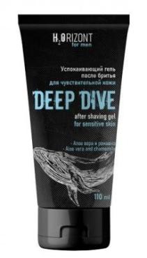 Успокаивающий гель после бритья Vilsen H2Orizont Deep dive, 110 мл., пластиковая туба
