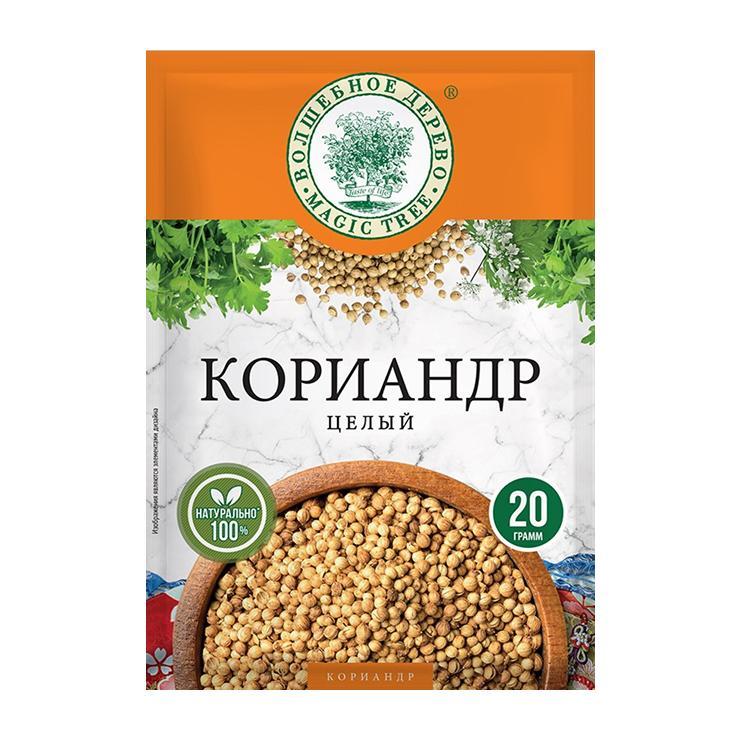 Кориандр Волшебное Дерево целый 20 гр., саше