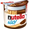 Ореховая паста Nutella Nutella&GO! с хлебными палочками 52 гр., ПЭТ
