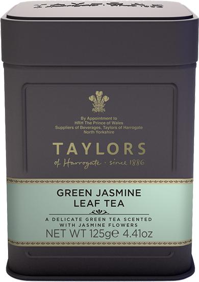 Чай Taylors зеленый листовой с Жасмином, 125 гр., ж/б