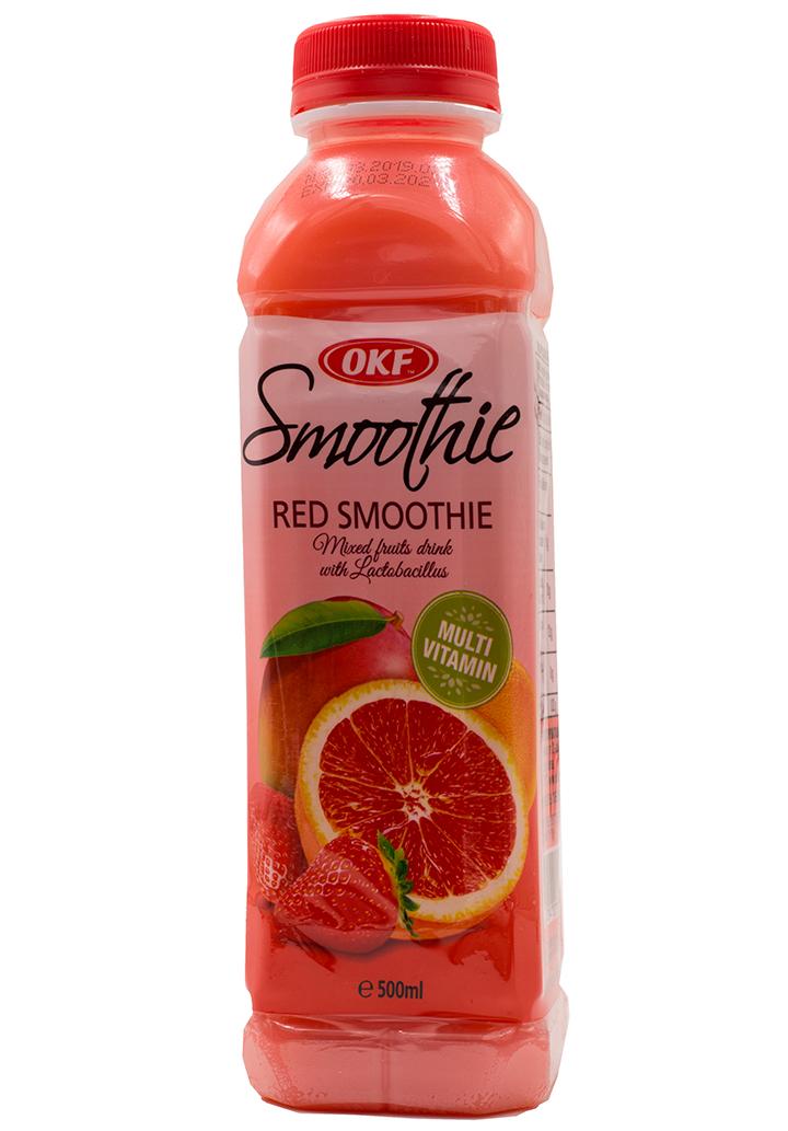 Напиток мультивитаминный OKF Smoothie Red, 500 мл.,ПЭТ