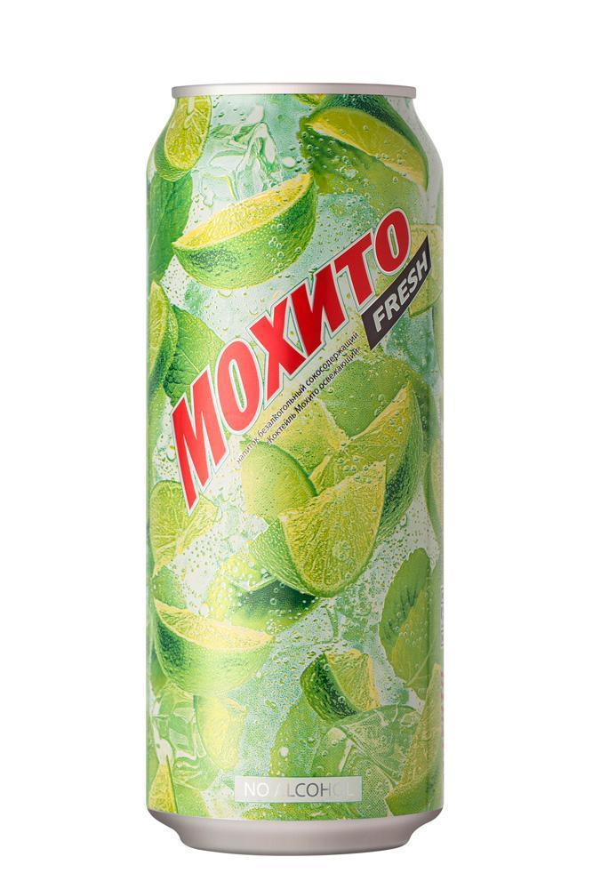 Напиток газированный Мохито fresh освежающий 500 мл., ж/б