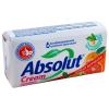 Крем-мыло туалетное твердое антибактериальное Absolut Cream грейпфрут и бергамот, 90 гр., бумажная упаковка