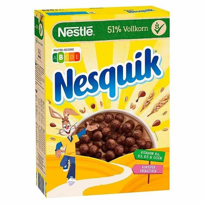 Готовый завтрак Nesquik Cereal 330 гр., картон