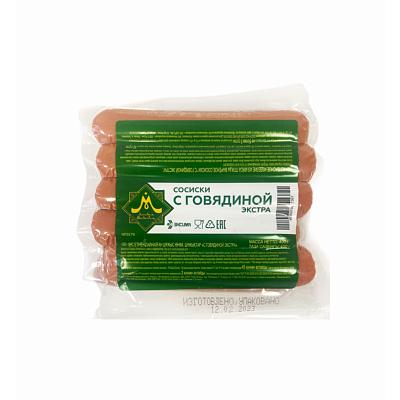 Сосиски Загорский МК Халяль с говядиной 350 гр., в/у