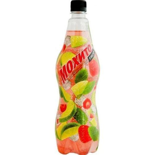 Газированный напиток клубничный Мохито Fresh, 1 л., ПЭТ