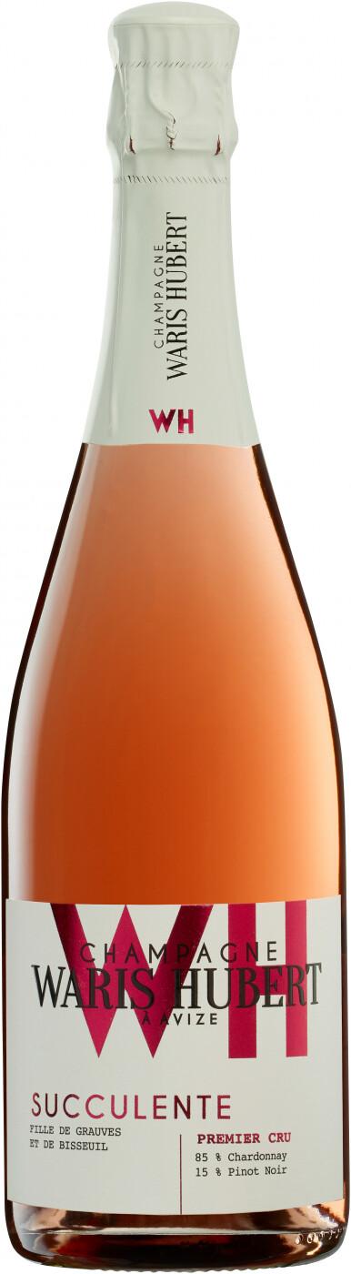 Шампанское Варис Юбер Сюккулент Премьер Крю розовое брют Франция, 750 мл., стекло