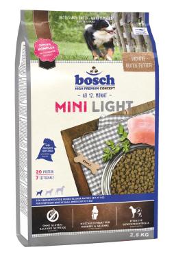 Сухой корм для собак Bosch Petfood Concept Mini Light 2,5 кг., пластиковый пакет