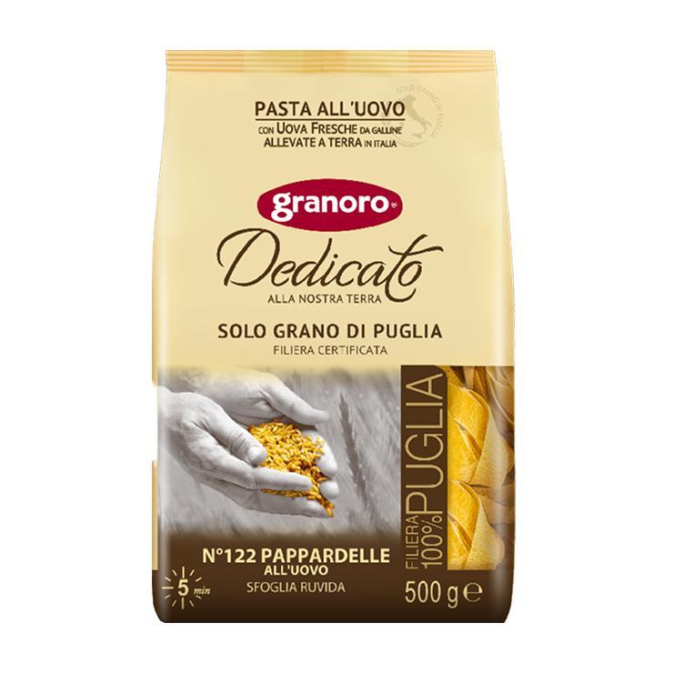 Макароны Granoro sfoglia antica nidi №122 с добавлением яйца 500 гр., флоу-пак