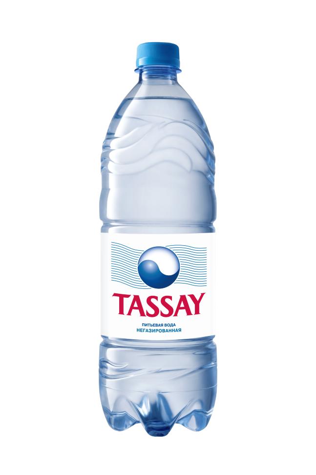 Вода негазированная Tassay минеральная 1 л., ПЭТ