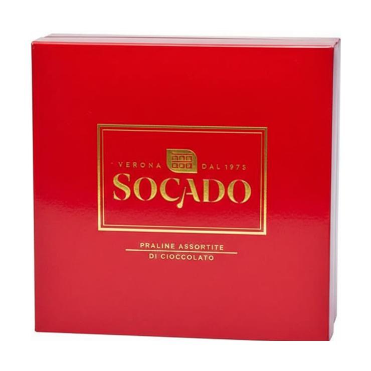 Конфеты SOCADO ассорти с пралине bye bites 200 гр., картон