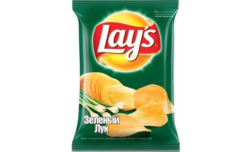 Чипсы Lay's зеленый лук 70 гр., флоу-пак