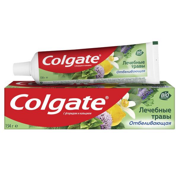 Зубная паста Colgate Лечебные травы Отбеливающая 100 мл., туба