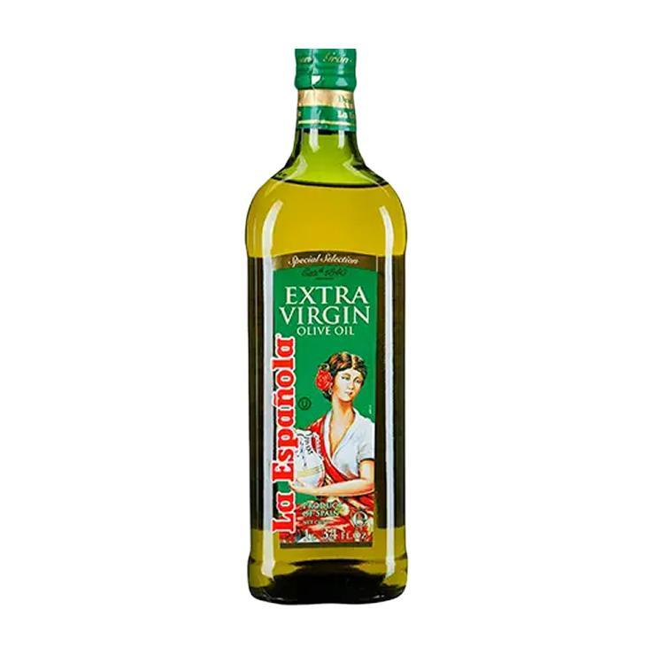Масло оливковое La Espanola Extra virgin нерафинированное высшего качества 200 мл., стекло
