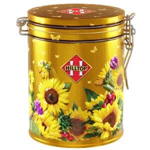 Чай Hilltop Подарок Цейлона MIX Цветочная аллея,100 гр., ж/б