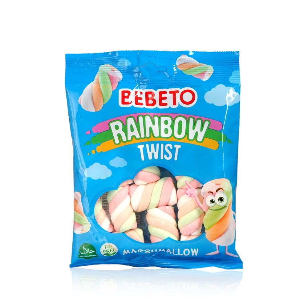 Суфле BEBETO маршмеллоу RAINBOW TWIST, 135 гр., флоу-пак