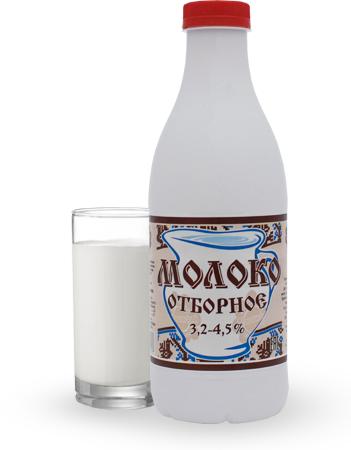 Молоко Мокшанское отборное 3,2-4,5%, Мокшанский молочный комбинат, 930 мл., ПЭТ