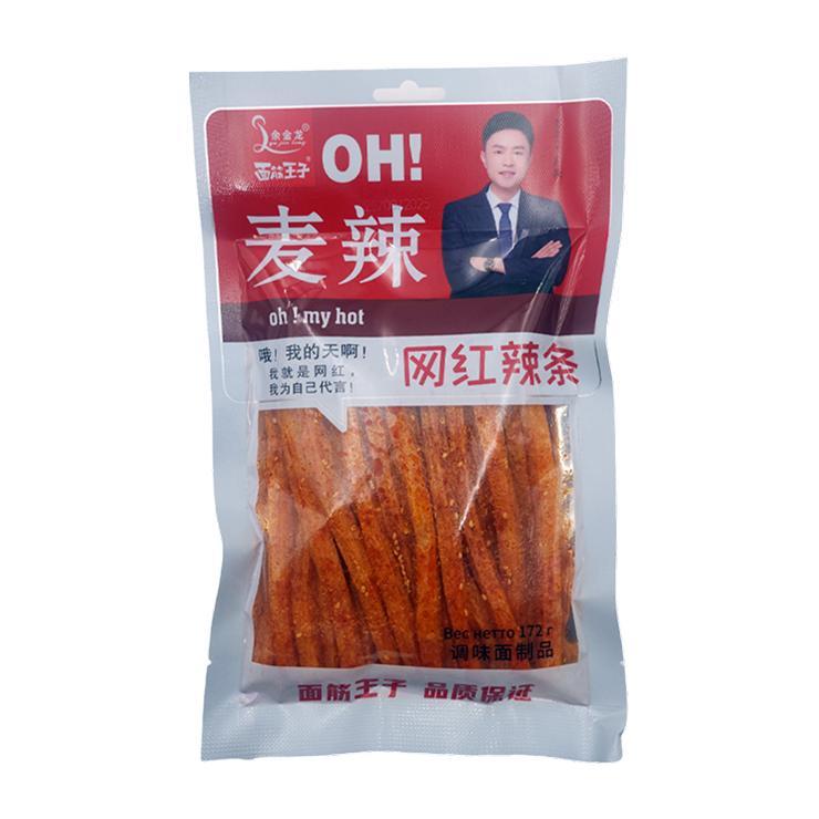 Снеки OH! Мучные полоски со вкусом пряной говядины красная упаковка 172 гр., саше