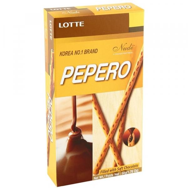 Соломка Pepero с шоколадной начинкой 55 гр., картон