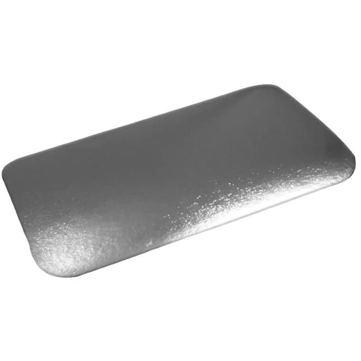 Крышка для формы 211х150 мм алюминь картонная фольга, пакет