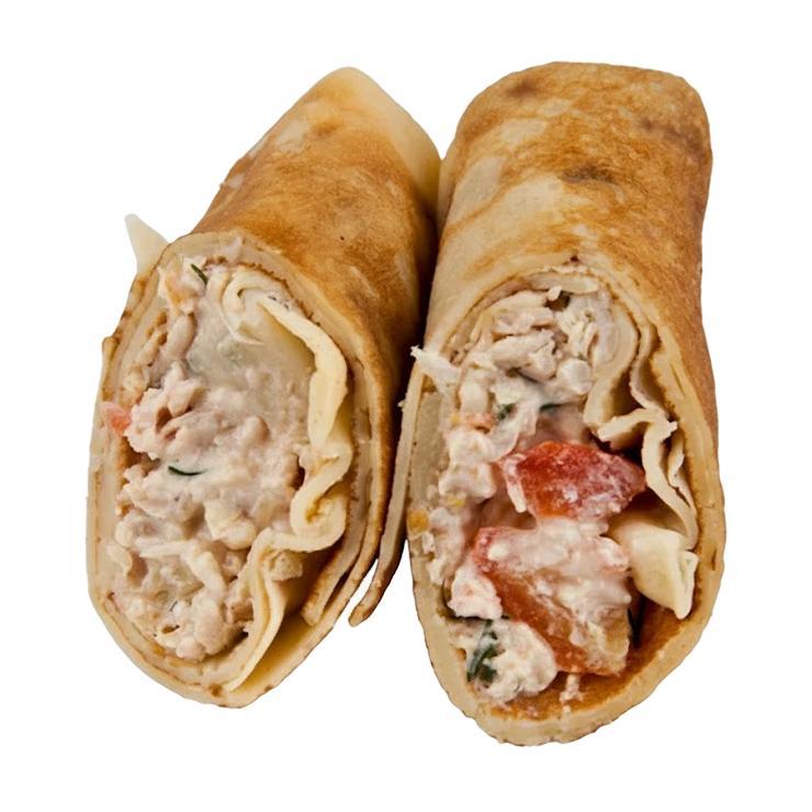 Блин сырный с куриным филе 140 гр., пластиковая упаковка