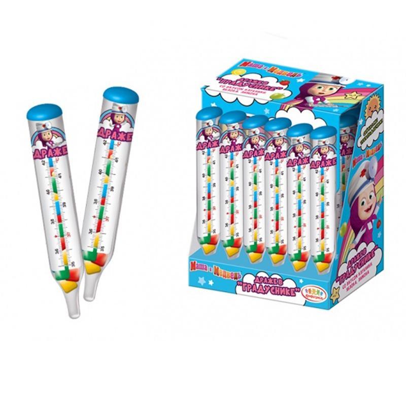 Драже Конфитрейд Маша и медведь в градуснике 8 гр., ПЭТ