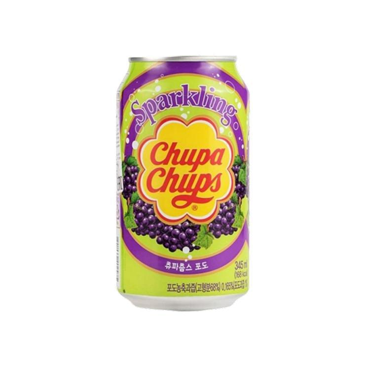 Напиток газированный Chupa Chups виноград 345 мл., ж/б